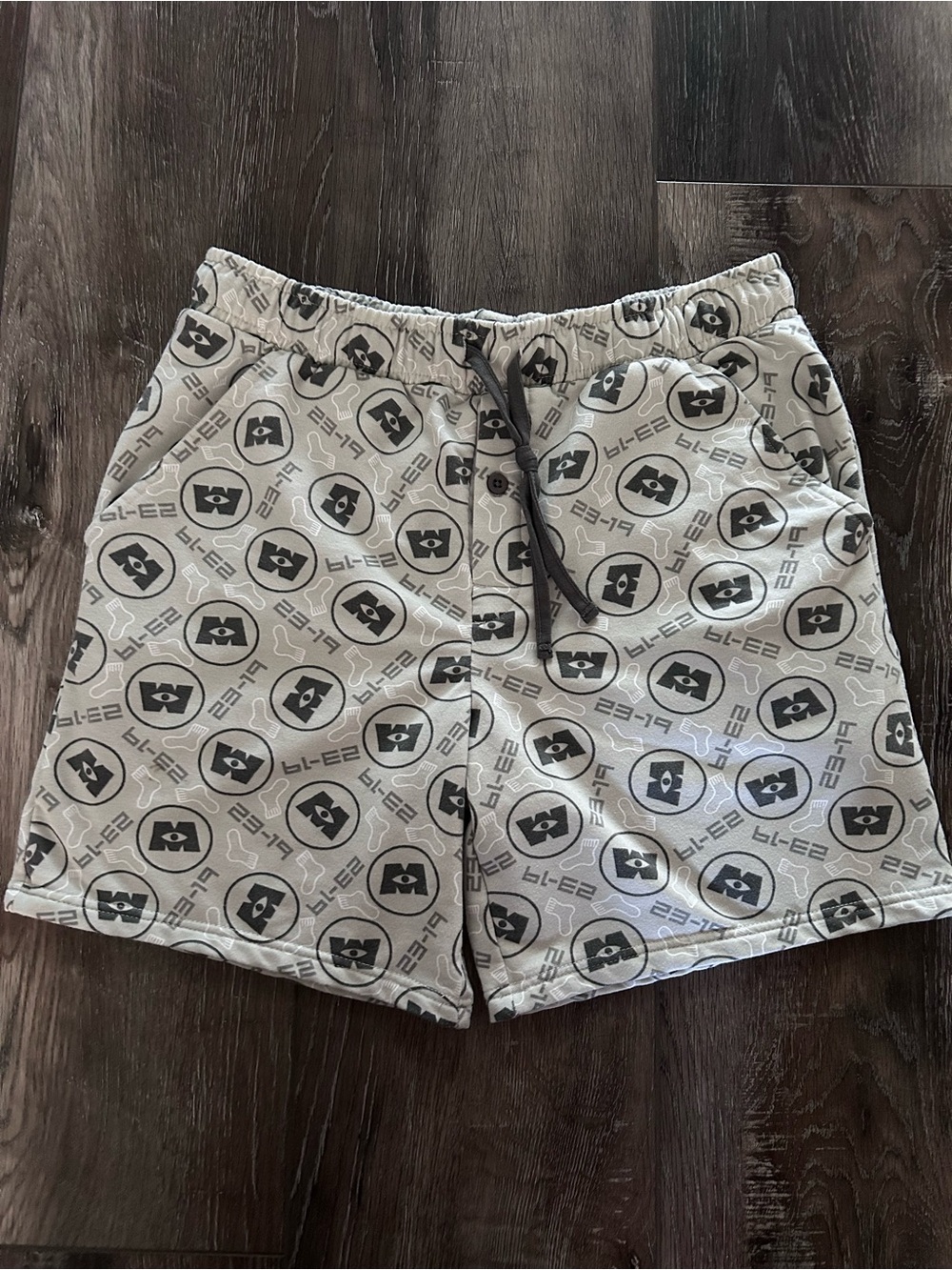 Disney Park Monsters Inc Men's Drawstring Shorts